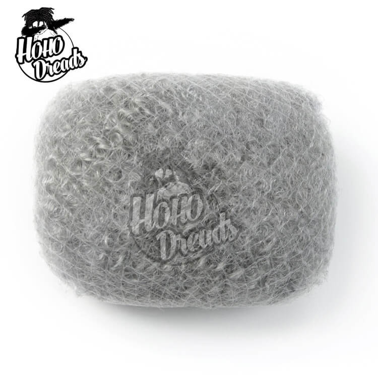 grey afro kinky bulk hair