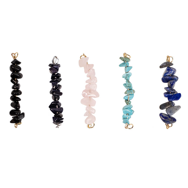 Stylish Dreadlock Jewelry Crystal Chain Set