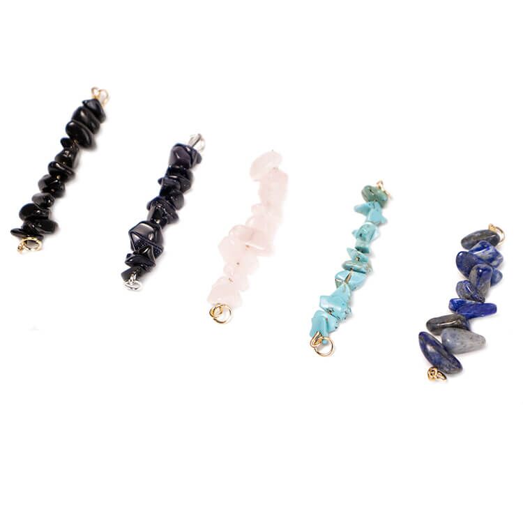 Stylish Dreadlock Jewelry Crystal Chain Set